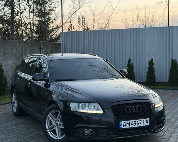 Черный Ауди А6, объемом двигателя 2 л и пробегом 375 тыс. км за 13500 $, фото 1 на Automoto.ua