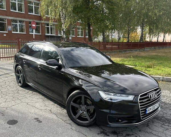 Черный Ауди А6, объемом двигателя 3 л и пробегом 284 тыс. км за 25500 $, фото 1 на Automoto.ua