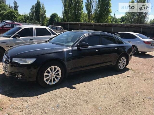 Чорний Ауді А6, об'ємом двигуна 2 л та пробігом 50 тис. км за 25700 $, фото 1 на Automoto.ua