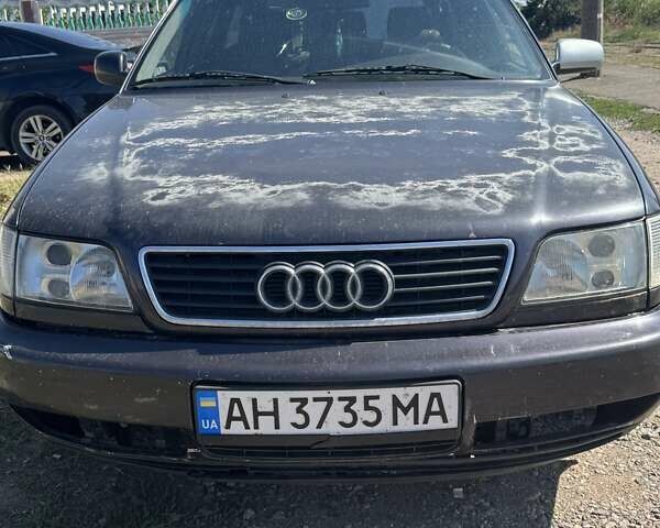 Фиолетовый Ауди А6, объемом двигателя 2.5 л и пробегом 450 тыс. км за 1800 $, фото 1 на Automoto.ua