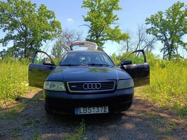 Фиолетовый Ауди А6, объемом двигателя 2.5 л и пробегом 384 тыс. км за 2200 $, фото 1 на Automoto.ua