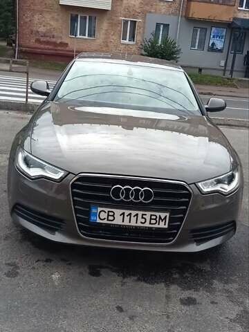 Коричневый Ауди А6, объемом двигателя 2 л и пробегом 95 тыс. км за 15600 $, фото 1 на Automoto.ua