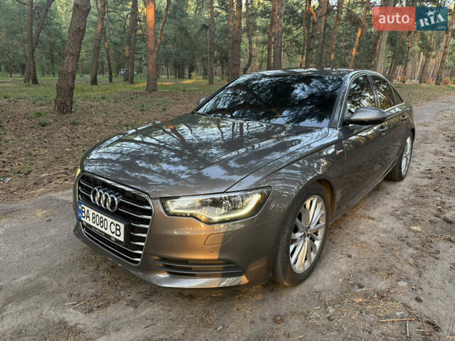 Коричневый Ауди А6, объемом двигателя 3 л и пробегом 269 тыс. км за 13400 $, фото 1 на Automoto.ua