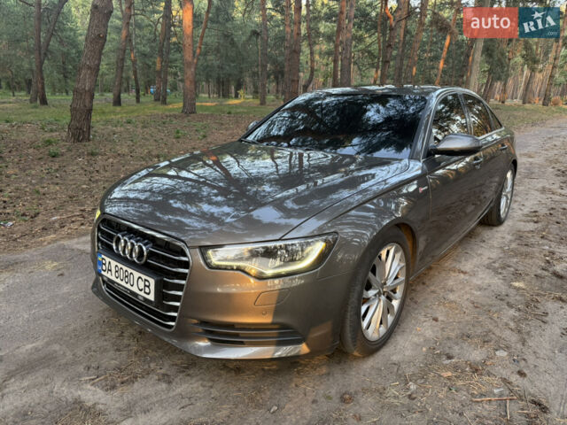 Коричневый Ауди А6, объемом двигателя 3 л и пробегом 269 тыс. км за 13200 $, фото 1 на Automoto.ua