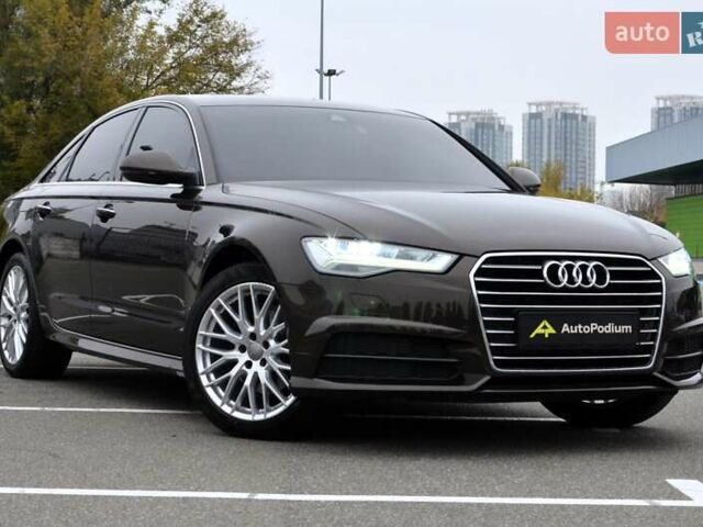 Ауди А6 2018 в Киеве на Automoto.ua Коричневый Ауди А6, объемом двигателя 2 л и пробегом 82 тыс. км за 28500 $, фото 1 на Automoto.ua