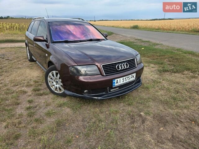 Коричневый Ауди А6, объемом двигателя 2.5 л и пробегом 317 тыс. км за 4000 $, фото 1 на Automoto.ua