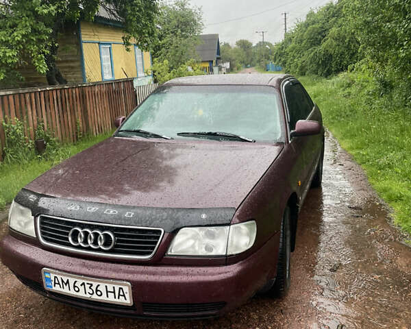 Красный Ауди А6, объемом двигателя 2.6 л и пробегом 600 тыс. км за 3050 $, фото 1 на Automoto.ua