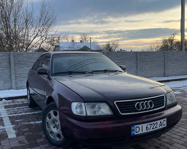 Красный Ауди А6, объемом двигателя 2.5 л и пробегом 450 тыс. км за 2649 $, фото 1 на Automoto.ua