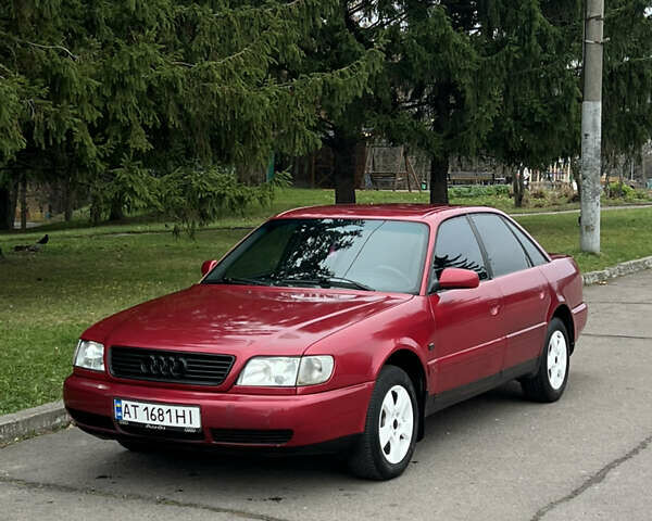Красный Ауди А6, объемом двигателя 2.5 л и пробегом 388 тыс. км за 2950 $, фото 1 на Automoto.ua