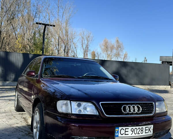 Ауді А6 1996 у Чернівцях на Automoto.ua Червоний Ауді А6, об'ємом двигуна 2.6 л та пробігом 366 тис. км за 2000 $, фото 1 на Automoto.ua