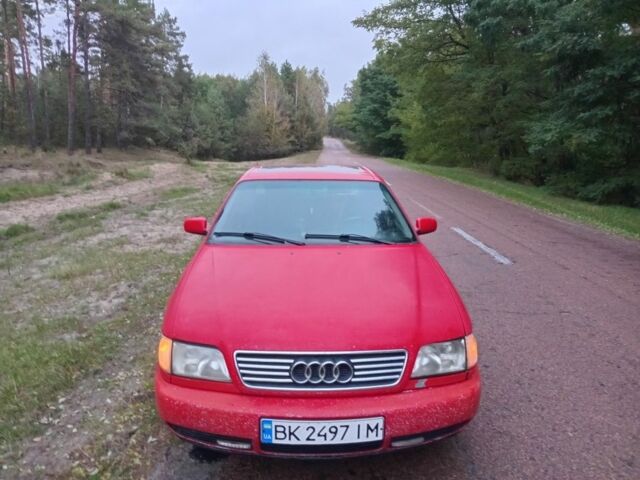 Красный Ауди А6, объемом двигателя 1.9 л и пробегом 450 тыс. км за 2350 $, фото 1 на Automoto.ua