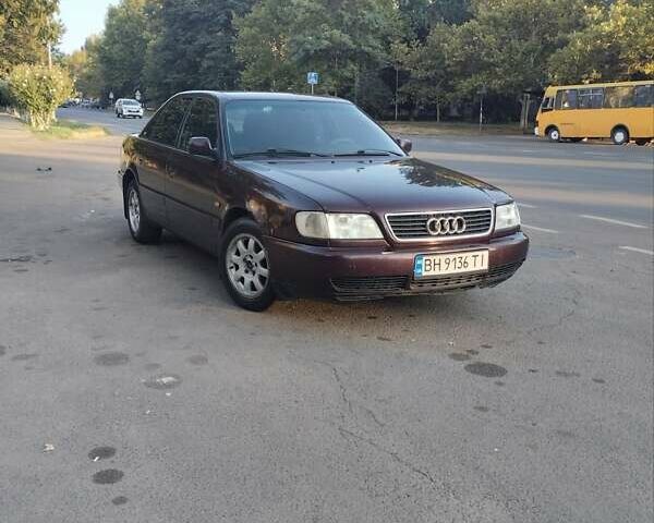 Красный Ауди А6, объемом двигателя 1.78 л и пробегом 400 тыс. км за 2300 $, фото 1 на Automoto.ua
