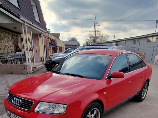 Красный Ауди А6, объемом двигателя 1.8 л и пробегом 361 тыс. км за 3900 $, фото 1 на Automoto.ua