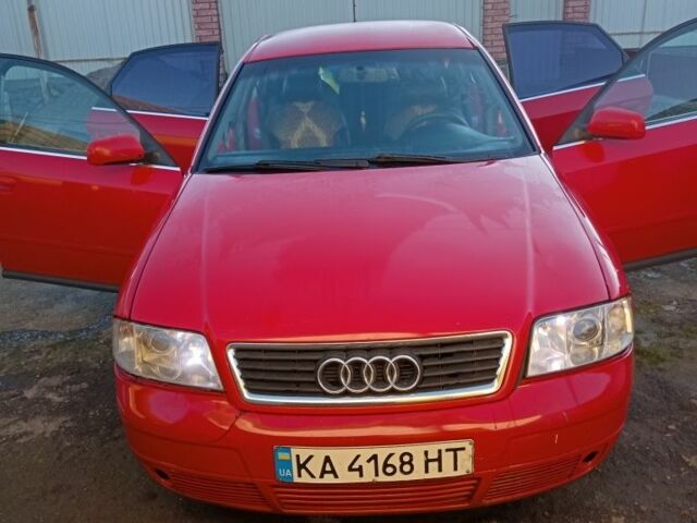 Красный Ауди А6, объемом двигателя 2.4 л и пробегом 320 тыс. км за 2500 $, фото 1 на Automoto.ua