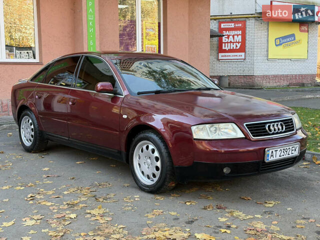 Красный Ауди А6, объемом двигателя 2.8 л и пробегом 366 тыс. км за 3300 $, фото 1 на Automoto.ua