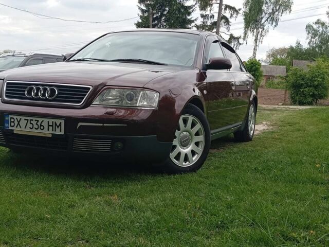 Красный Ауди А6, объемом двигателя 1.8 л и пробегом 218 тыс. км за 4800 $, фото 1 на Automoto.ua