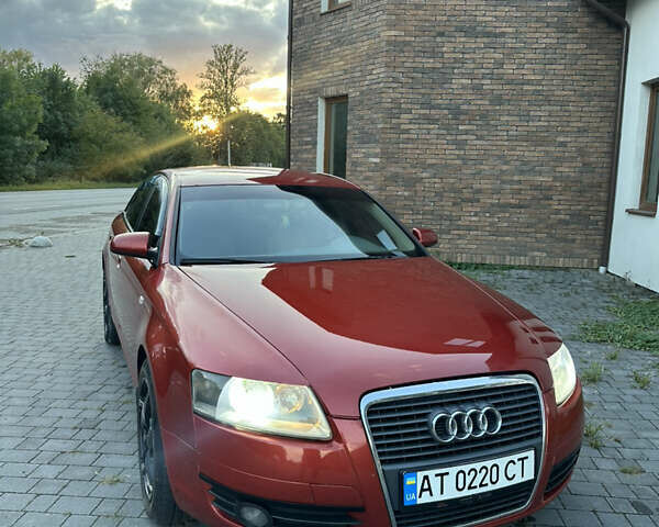 Красный Ауди А6, объемом двигателя 2.39 л и пробегом 330 тыс. км за 5999 $, фото 1 на Automoto.ua