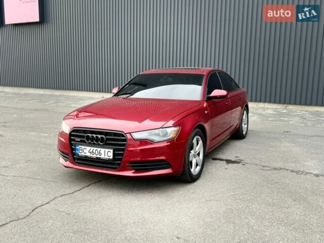 Красный Ауди А6, объемом двигателя 3 л и пробегом 183 тыс. км за 12500 $, фото 1 на Automoto.ua