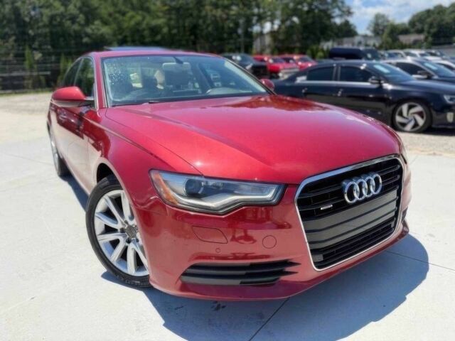 Красный Ауди А6, объемом двигателя 2 л и пробегом 86 тыс. км за 3400 $, фото 1 на Automoto.ua