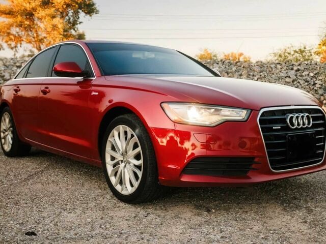 Красный Ауди А6, объемом двигателя 3 л и пробегом 84 тыс. км за 10000 $, фото 1 на Automoto.ua