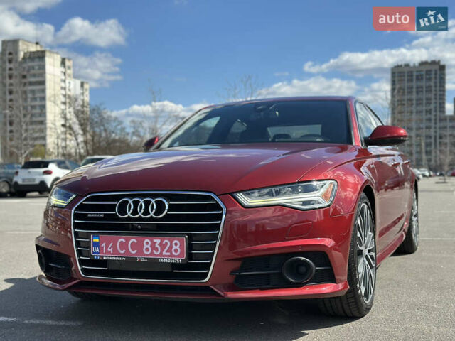 Червоний Ауді А6, об'ємом двигуна 3 л та пробігом 158 тис. км за 21500 $, фото 1 на Automoto.ua