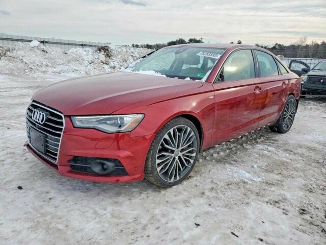 Червоний Ауді А6, об'ємом двигуна 2 л та пробігом 63 тис. км за 4000 $, фото 1 на Automoto.ua
