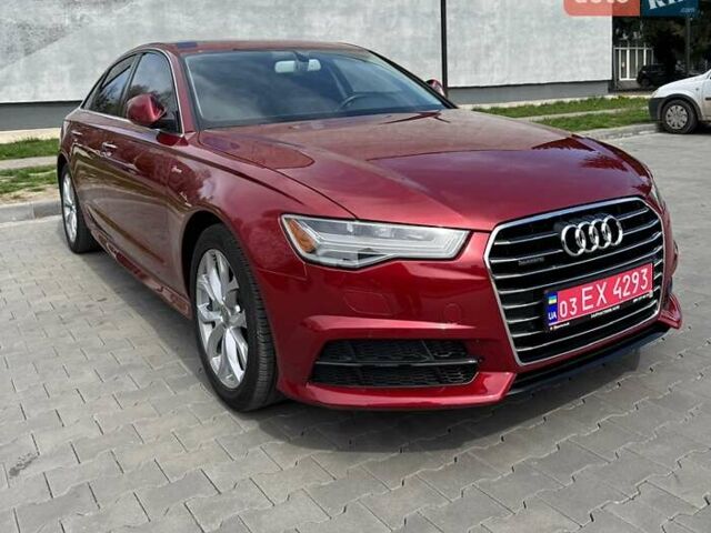 Красный Ауди А6, объемом двигателя 3 л и пробегом 158 тыс. км за 14500 $, фото 1 на Automoto.ua