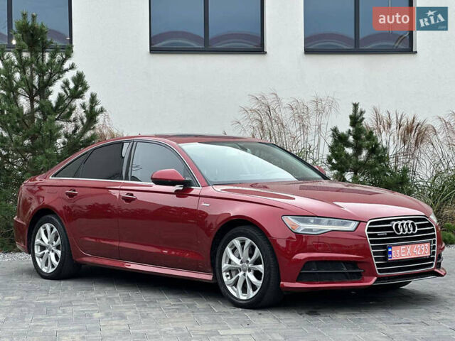 Красный Ауди А6, объемом двигателя 3 л и пробегом 153 тыс. км за 16500 $, фото 1 на Automoto.ua