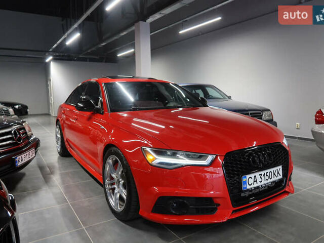 Червоний Ауді А6, об'ємом двигуна 3 л та пробігом 133 тис. км за 19300 $, фото 1 на Automoto.ua