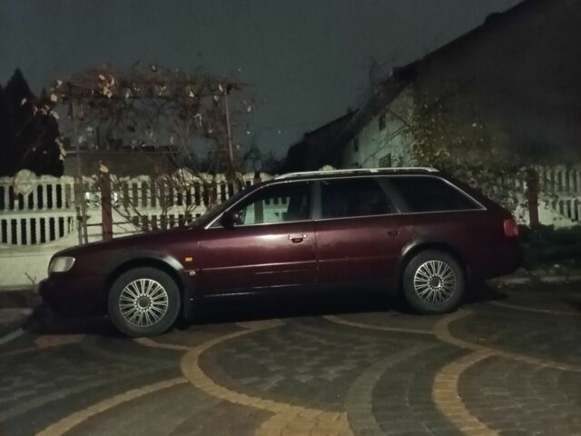 Красный Ауди А6, объемом двигателя 2.5 л и пробегом 557 тыс. км за 2800 $, фото 1 на Automoto.ua