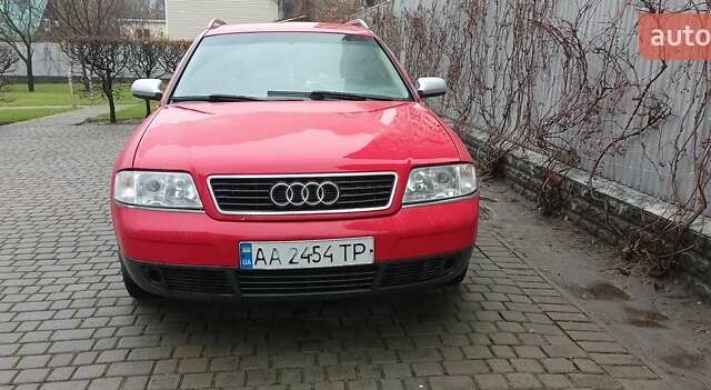 Красный Ауди А6, объемом двигателя 1.8 л и пробегом 282 тыс. км за 3300 $, фото 1 на Automoto.ua