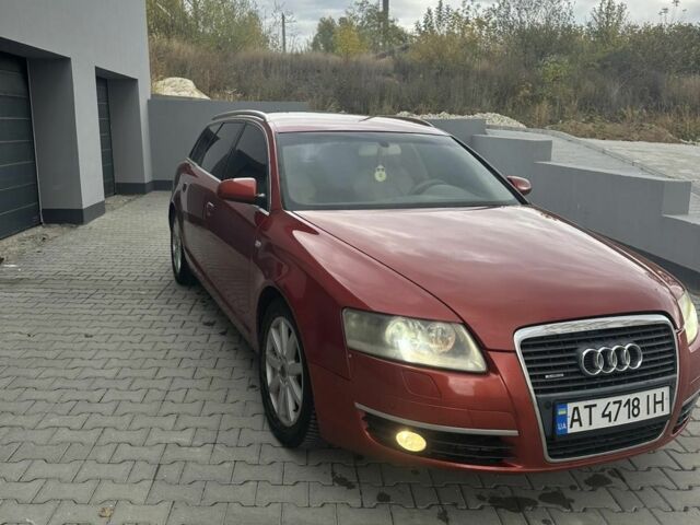 Червоний Ауді А6, об'ємом двигуна 3 л та пробігом 320 тис. км за 3702 $, фото 1 на Automoto.ua