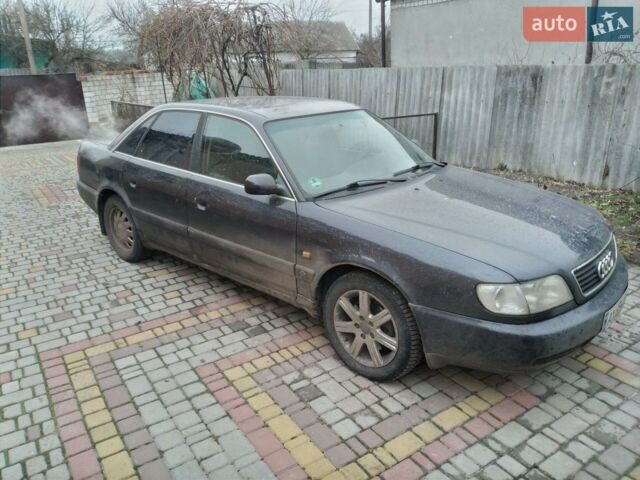 Сірий Ауді А6, об'ємом двигуна 2.8 л та пробігом 328 тис. км за 2700 $, фото 1 на Automoto.ua