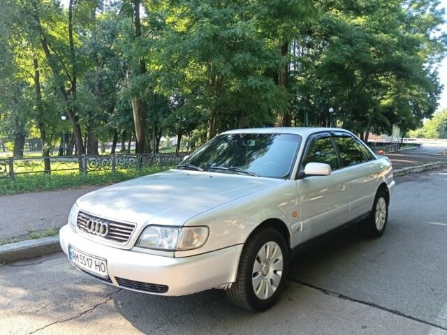 Сірий Ауді А6, об'ємом двигуна 2.6 л та пробігом 450 тис. км за 2400 $, фото 1 на Automoto.ua