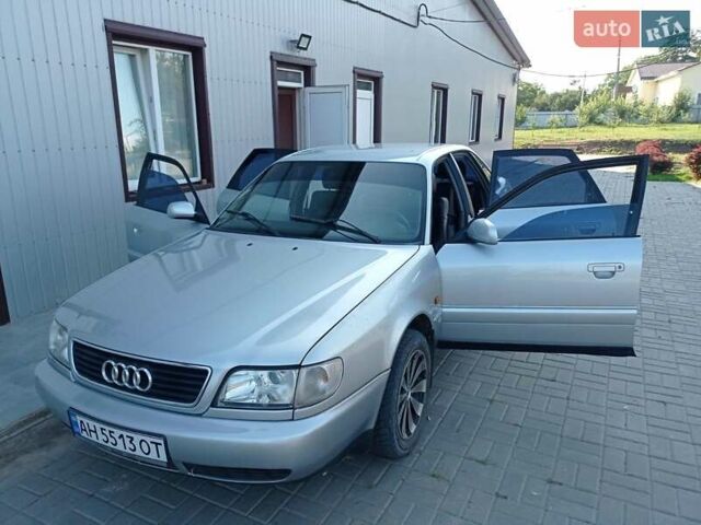 Серый Ауди А6, объемом двигателя 1.8 л и пробегом 315 тыс. км за 3000 $, фото 1 на Automoto.ua