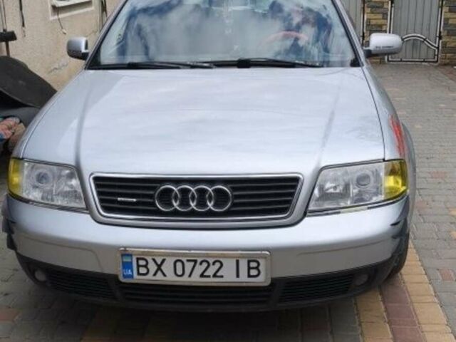 Сірий Ауді А6, об'ємом двигуна 1.8 л та пробігом 345 тис. км за 4300 $, фото 1 на Automoto.ua