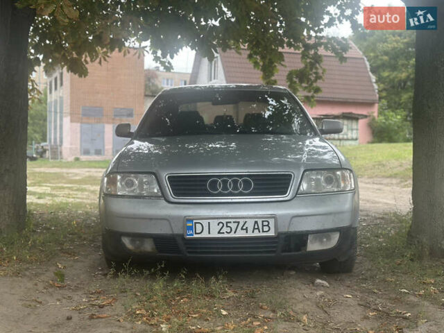 Серый Ауди А6, объемом двигателя 2.5 л и пробегом 400 тыс. км за 3600 $, фото 1 на Automoto.ua