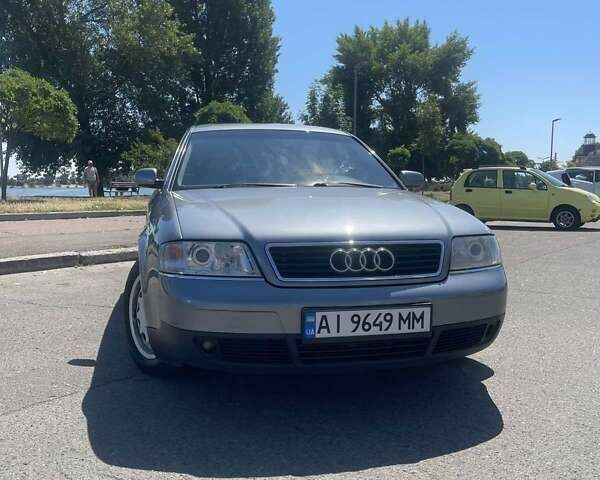 Серый Ауди А6, объемом двигателя 1.78 л и пробегом 321 тыс. км за 6000 $, фото 1 на Automoto.ua