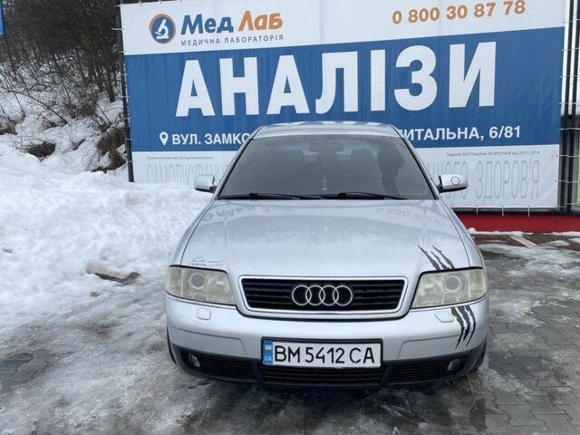 Сірий Ауді А6, об'ємом двигуна 2.5 л та пробігом 325 тис. км за 2000 $, фото 1 на Automoto.ua