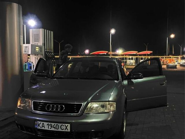 Сірий Ауді А6, об'ємом двигуна 1.8 л та пробігом 373 тис. км за 3600 $, фото 1 на Automoto.ua