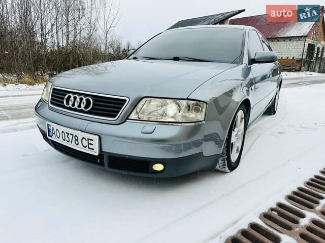 Серый Ауди А6, объемом двигателя 2.5 л и пробегом 294 тыс. км за 3750 $, фото 1 на Automoto.ua