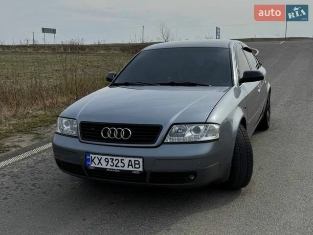 Серый Ауди А6, объемом двигателя 2.5 л и пробегом 380 тыс. км за 4000 $, фото 1 на Automoto.ua