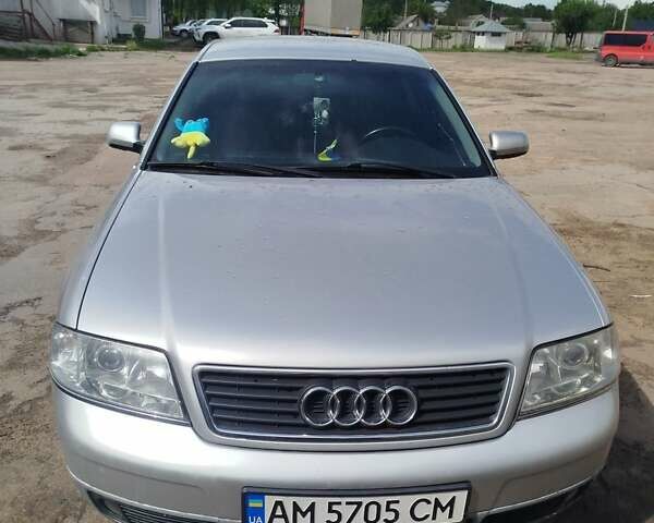 Сірий Ауді А6, об'ємом двигуна 2.5 л та пробігом 315 тис. км за 5399 $, фото 1 на Automoto.ua