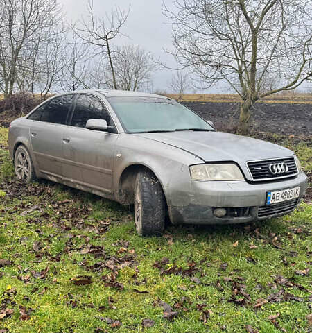 Сірий Ауді А6, об'ємом двигуна 2.5 л та пробігом 343 тис. км за 2999 $, фото 1 на Automoto.ua