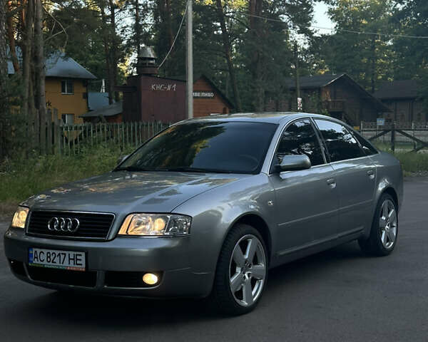 Серый Ауди А6, объемом двигателя 2.5 л и пробегом 323 тыс. км за 5300 $, фото 1 на Automoto.ua