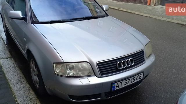 Серый Ауди А6, объемом двигателя 2.5 л и пробегом 350 тыс. км за 4350 $, фото 1 на Automoto.ua