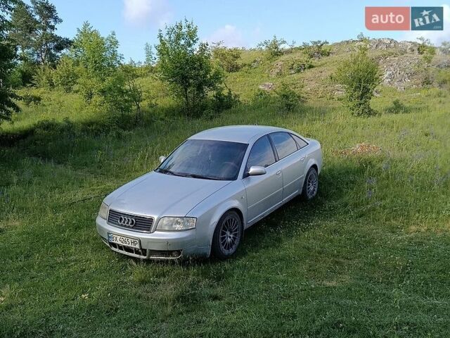 Серый Ауди А6, объемом двигателя 2.5 л и пробегом 410 тыс. км за 3200 $, фото 1 на Automoto.ua