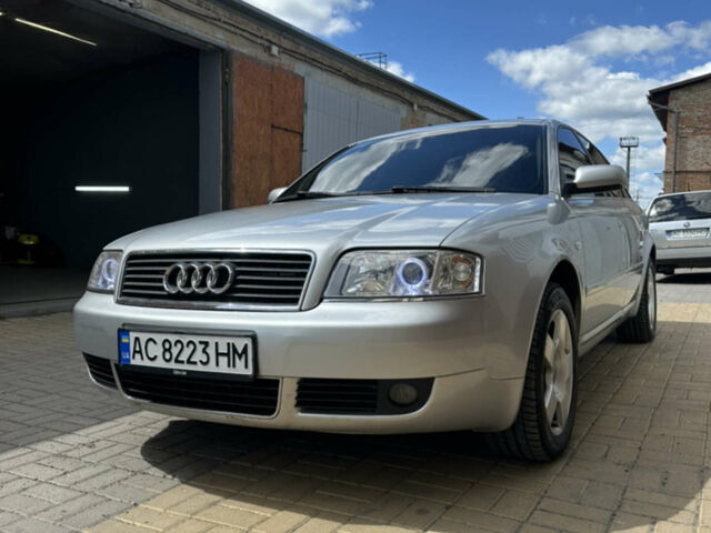 Серый Ауди А6, объемом двигателя 2 л и пробегом 270 тыс. км за 4000 $, фото 1 на Automoto.ua