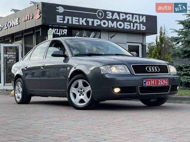 Серый Ауди А6, объемом двигателя 1.8 л и пробегом 219 тыс. км за 6250 $, фото 1 на Automoto.ua