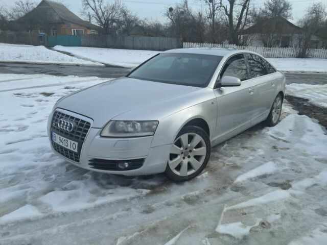 Серый Ауди А6, объемом двигателя 3 л и пробегом 370 тыс. км за 6800 $, фото 1 на Automoto.ua